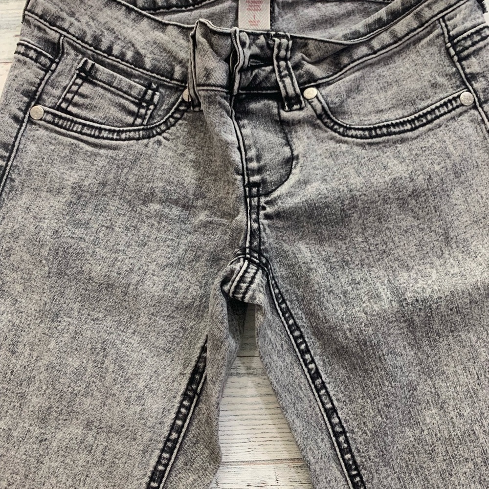 Mossimo Supply Co. Black and Gray Skinny Jeans